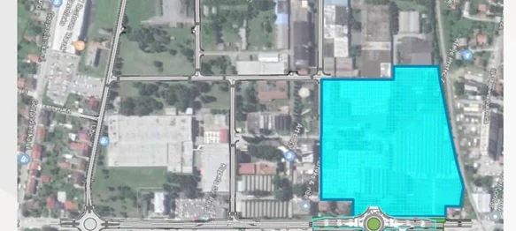Lokacija budućeg trgovačkog centra koji će se graditi na sjevernom dijelu Varteks tik uz prugu