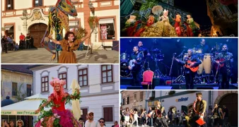 FOTO Ulicama šetali flamingosi, na Starome gradu svirali Gipsy Kingsi