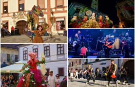 FOTO Ulicama šetali flamingosi, na Starome gradu svirali Gipsy Kingsi