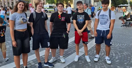 Karla, Antonela, Niko, Nikša i Matej učili o izradi igara i virtualnoj stvarnosti