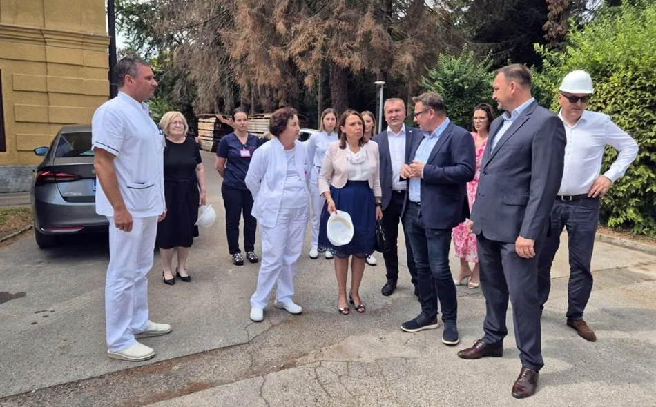 Ministrica u obilasku gradilišta: „Ulaganja podižu kvalitetu zdravstva”