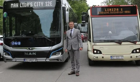 Varaždinu 4,13 milijuna eura za sedam novih električnih buseka