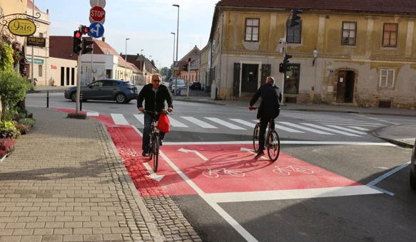 Varaždin privremeno zatvara ulicu i otvara novu biciklističku stazu