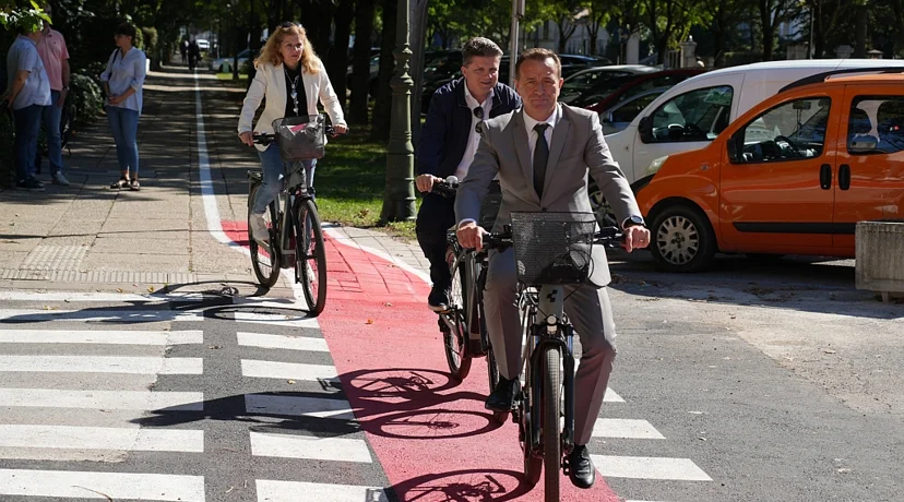 Od danas sigurnije biciklom od kolodvora prema centru Varaždina