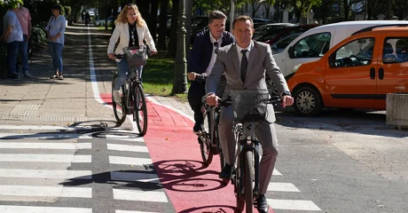 Od danas sigurnije biciklom od kolodvora prema centru Varaždina