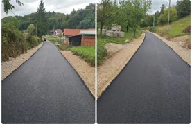 Asfaltirana još jedna dionica u Općini Bednja