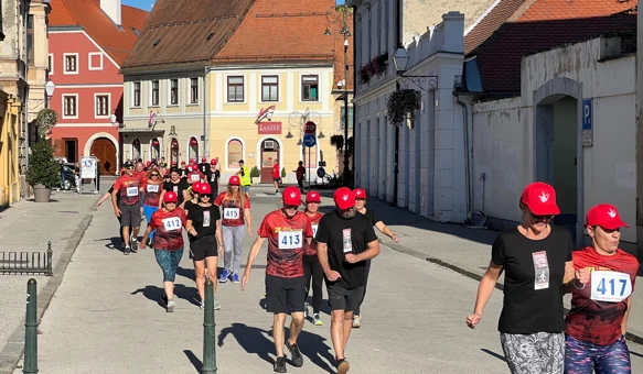 U Varaždinu održana prva svjetska utrka gluhoslijepih osoba