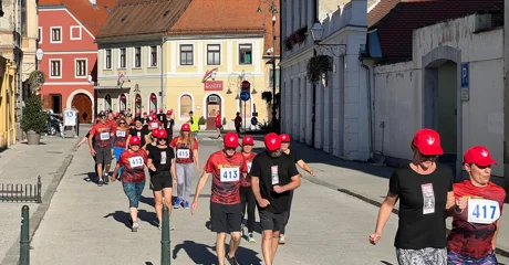 U Varaždinu održana prva svjetska utrka gluhoslijepih osoba