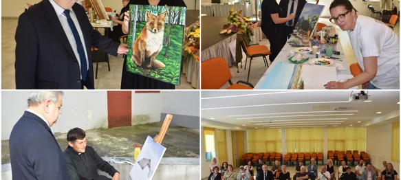 FOTO: Likovna kolonija okupila dvadesetak umjetnika iz Hrvatske i Slovenije