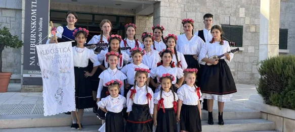 Mališani KUD-a Cestica nastupili na festivalu u Vodicama