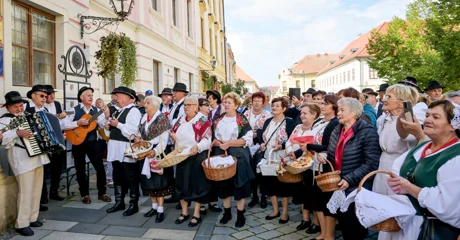 VIDEO I FOTO Uz pjesmu i ples građanima dijelili domaće kolače i klipiće