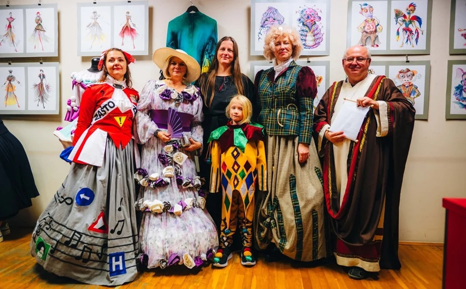 Kostimi novomarofske Knjižnice dio prve samostalne izložbe Slavice Motušić