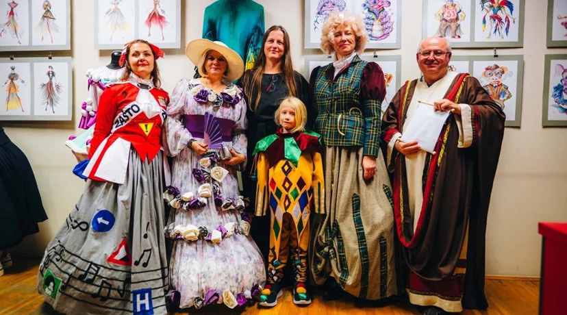 Kostimi novomarofske Knjižnice dio prve samostalne izložbe Slavice Motušić