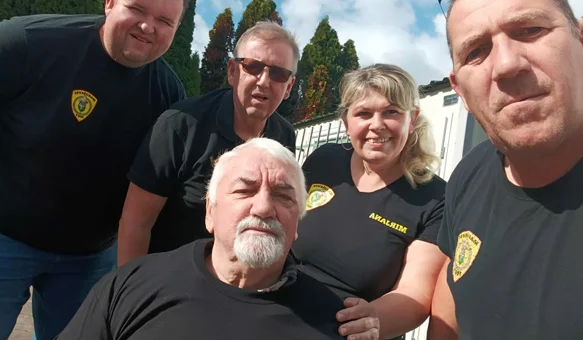 Lijepa gesta: maruševečki vatrogasci za rođendan posjetili svoje veterane