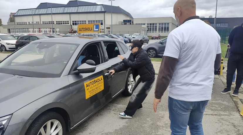 Aktivnost s prošlogodišnje akcije "Sigurna vozačka dozvola"