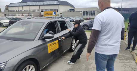 Aktivnost s prošlogodišnje akcije "Sigurna vozačka dozvola"