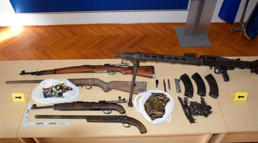 Zapljena oružja i streljiva od strane varaždinskih policajaca