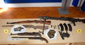Zapljena oružja i streljiva od strane varaždinskih policajaca