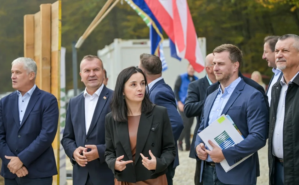 VELIKA INVESTICIJA  Vrijedna 2,5 milijuna eura za zaštitu od poplava - ministrica Vučković na otvorenju radova na retenciji Čret