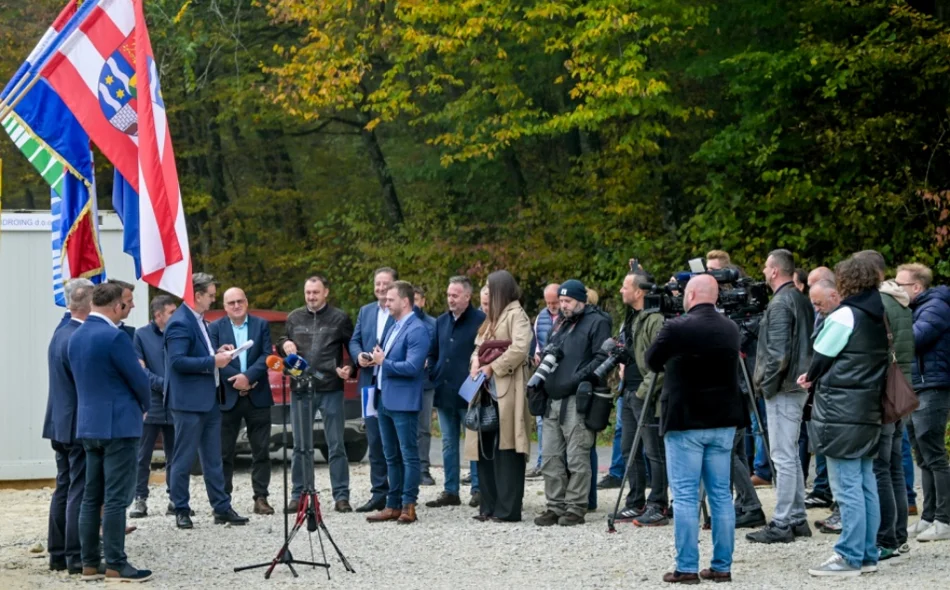 VELIKA INVESTICIJA  Vrijedna 2,5 milijuna eura za zaštitu od poplava - ministrica Vučković na otvorenju radova na retenciji Čret