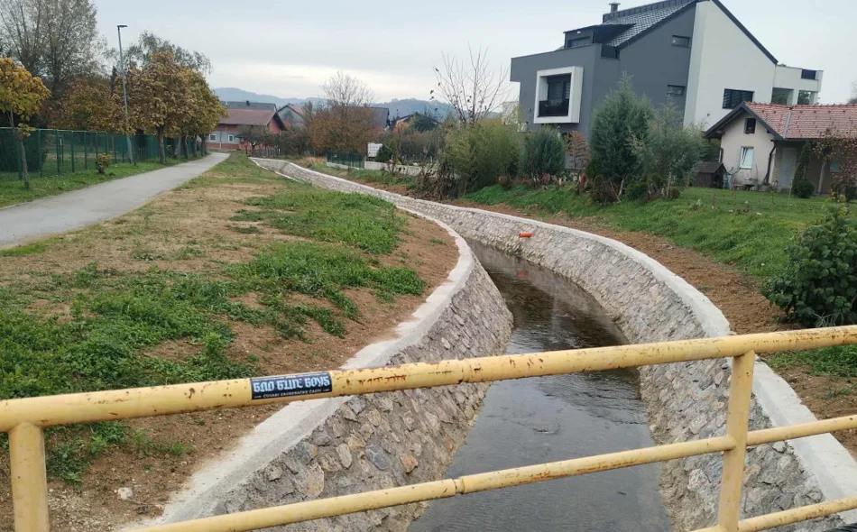 Uređenjem potoka i pritoka rijeke Bednje uklanjaju se opasnosti od velikih poplava
