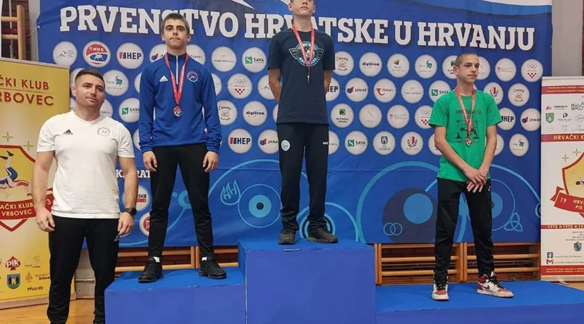 Donat Ledenko okitio se titulom kadetskog prvaka Hrvatske