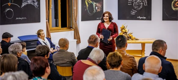 Apstrakcije kneginečke umjetnice Snježane Novotny pobudile velik interes u Međimurju