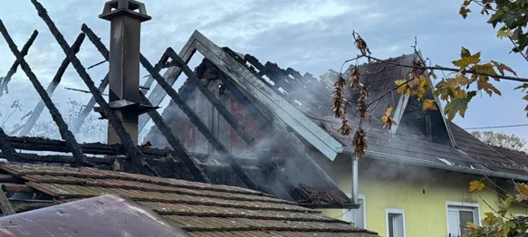 FOTO U jutrošnjem požaru gorjela obiteljska kuća u Petrijancu