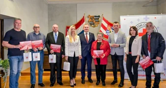 &quot;Osjećaj da si nekom spasio život neprocjenjiv je&quot; - U Županijskoj palači prijem za dobrovoljne darivatelje krvi