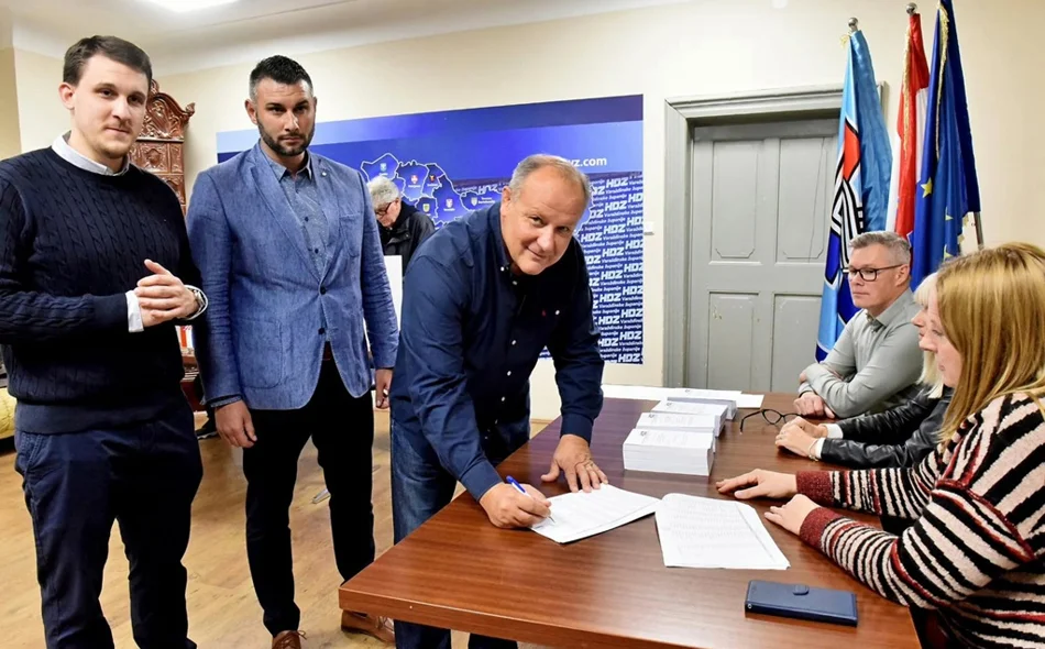 Anđelko Stričak i naredne četiri godine na čelu HDZ-a Varaždinske županije, smjena u gradskoj organizaciji