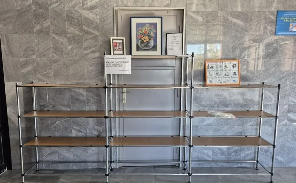 Police za igračke na varaždinskoj Pedijatriji su prazne – pomozite popuniti ih!