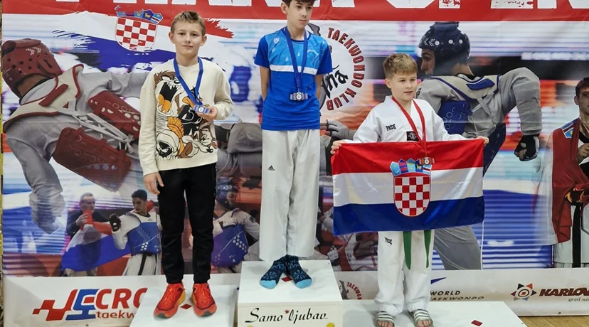 Mladi varaždinskih taekwondaši osvojili tri medalje