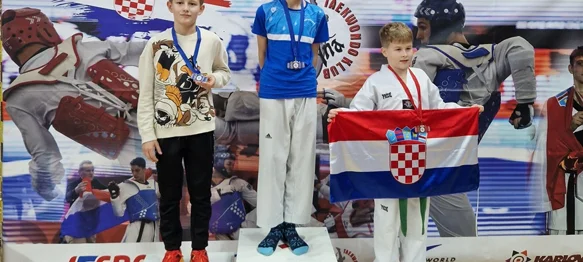 Mladi varaždinskih taekwondaši osvojili tri medalje