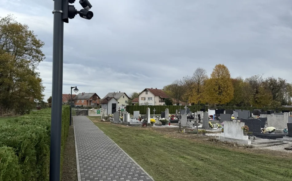 Zbog čestih krađa na petrijanečka groblja postavljene 22 kamere
