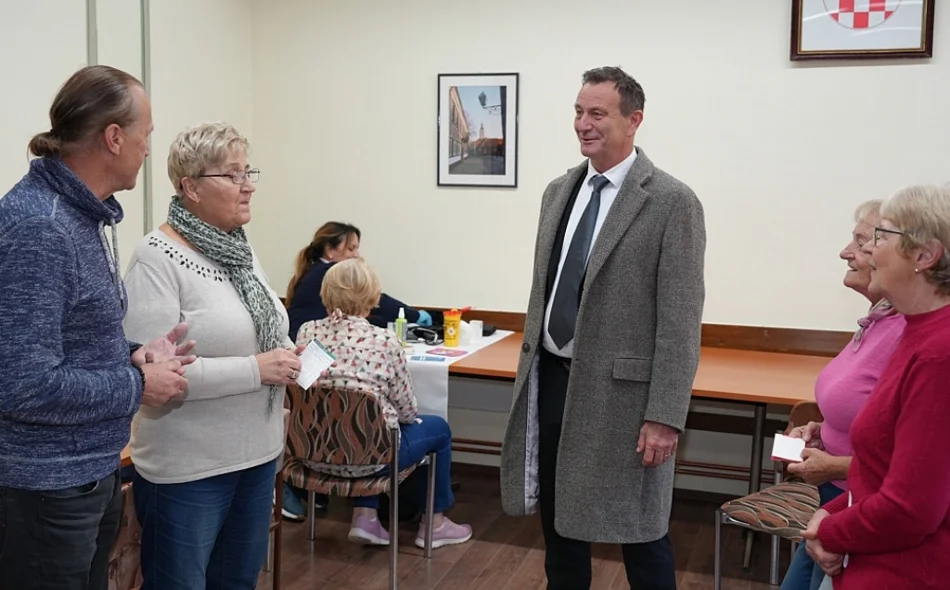 Grad Varaždin aktivno pokazuje brigu za zdravlje svojih sugrađana - obišao ih i gradonačelnik Bosilj