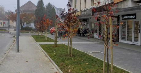 Uljepšana vizura atraktivnog urbanog prostora u Ivancu