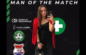 Razočarani igrom svoje momčadi u derbiju, za igrača utakmice proglasili &ndash; gostujuću fizioterapeutkinju