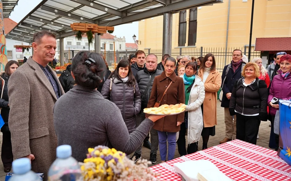 Gradonačelnik Bosilj dočekao grupu uglednih obrtnika iz Celja i počastio ih zagorskim štrukljima