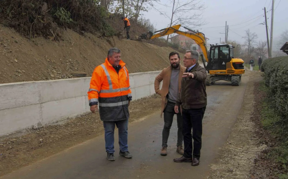 Završni radovi na sanaciji velikog klizišta u Ivancu