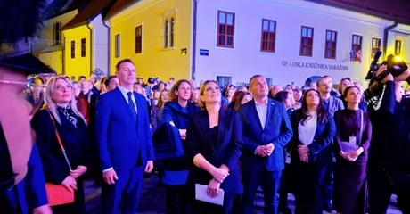 FOTO I AUDIO Svi su htjeli biti dio povijesti - gužva na obilježavanju stoljeća Gradskog muzeja Varaždin