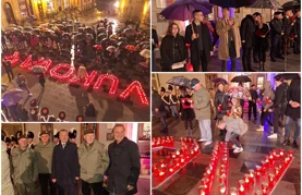 FOTO Paljenjem lampiona odana počast žrtvama Domovinskog rata