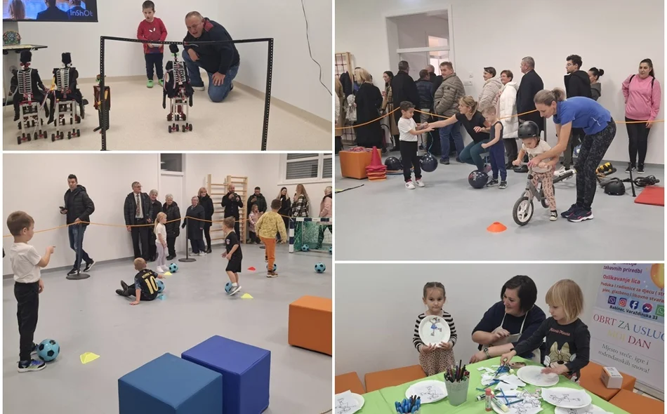 FOTO Otvoreni dograđen Dječji vrtić, sportska dvorana i Centar izvrsnosti