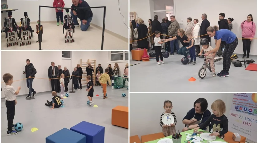 FOTO Otvoreni dograđen Dječji vrtić, sportska dvorana i Centar izvrsnosti