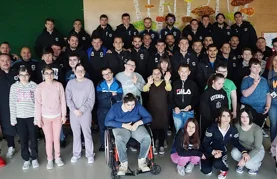 FOTO Nogometaši Varaždina posjetili Centar za odgoj i obrazovanje Tomislav Špoljar