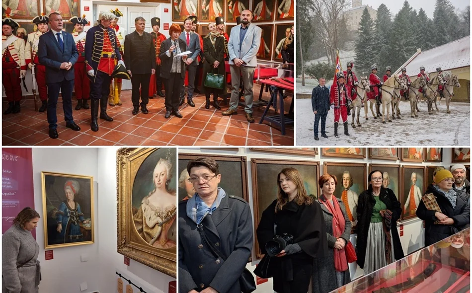 FOTO U Trakošćanu otvorena izložba „Vojnici grofa Josipa Kazimira Draškovića“