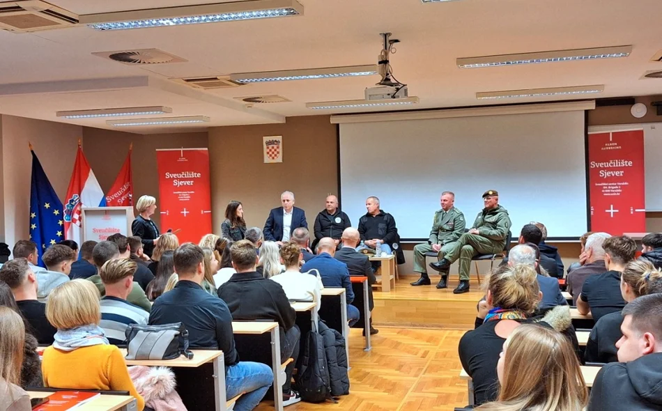 Sveučilište Sjever i ove godine uz Dan sjećanja na žrtve Domovinskog rata organiziralo panel s hrvatskim braniteljima
