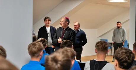 Biskup Radoš blagoslovio nove prostorije NK Varaždina