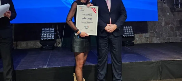 Julija Kanižaj iz Family &amp; Wine House KANIZSAY dobitnica prestižne nagrade na Danima hrvatskog turizma