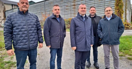 Stričak i Bilić obišli ludbreški Prapovijesni park, raspravljalo se o kupnji Mlina za budući srednjoškolski kompleks