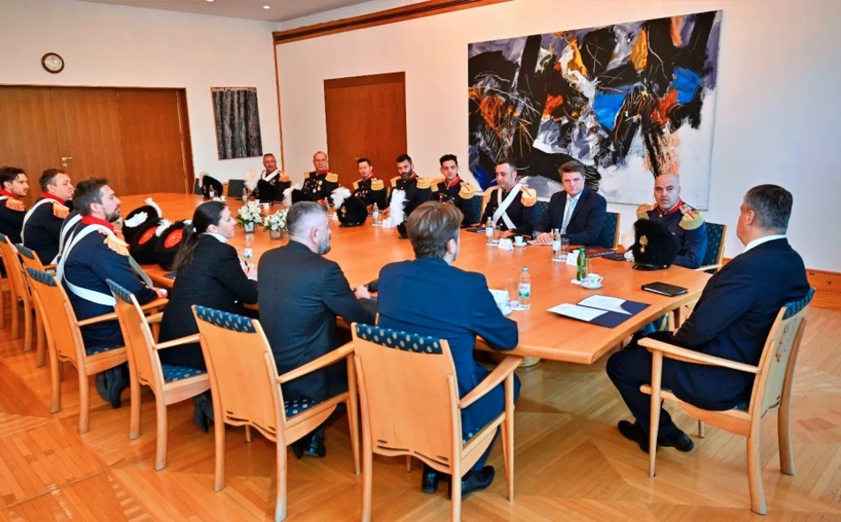 Milanović ugostio varaždinske &quot;Purgare&quot; povodom velikog jubileja